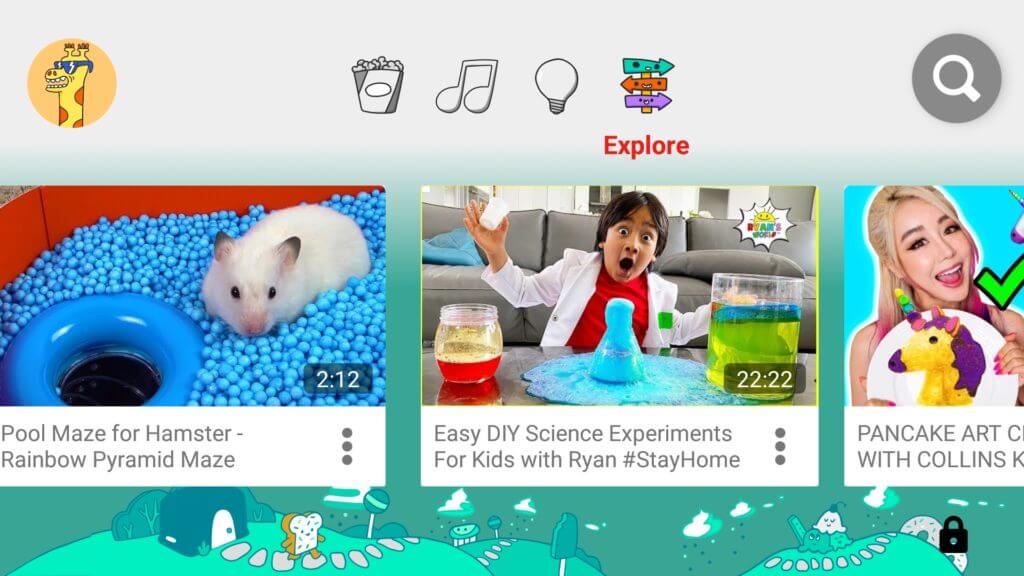 YouTube Kids - Explore