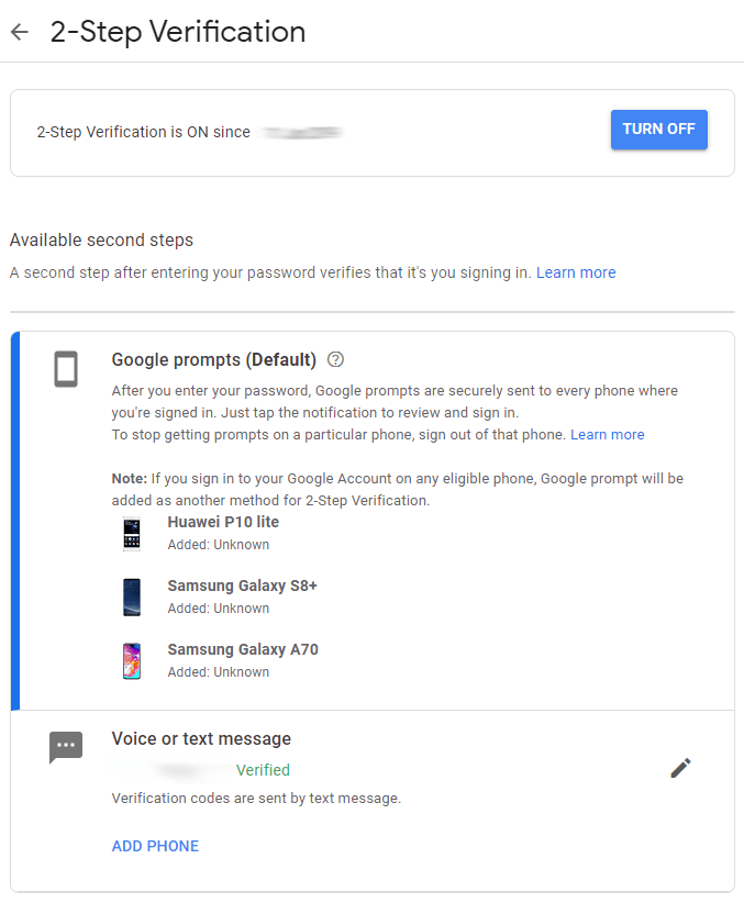 Google - 2FA