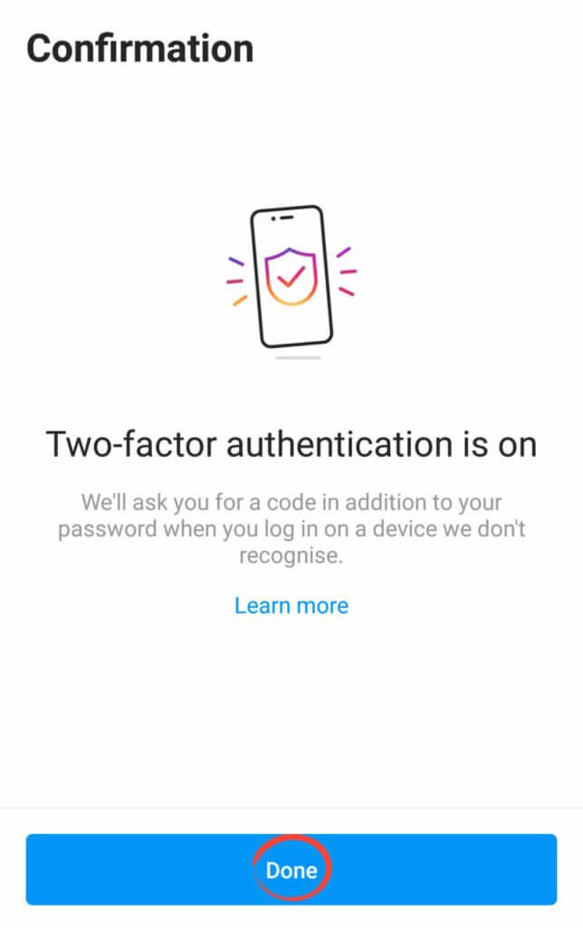 Insta - 2FA