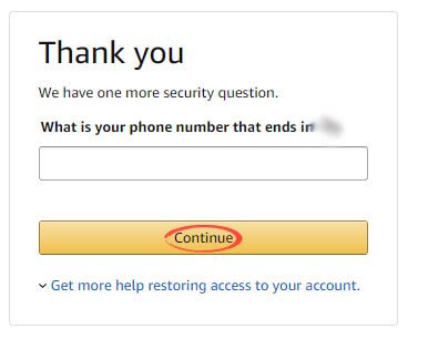 Amazon - Confirm