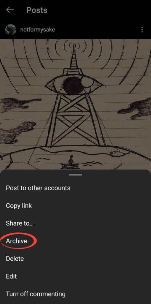 Hide Posts - Instagram